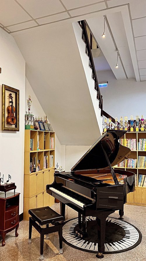 華韻音樂教室一角